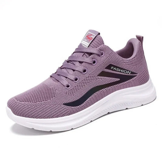 Baskets légères pour femme adaptées aux pieds larges - spécial liquidation Podoways 39 Purple