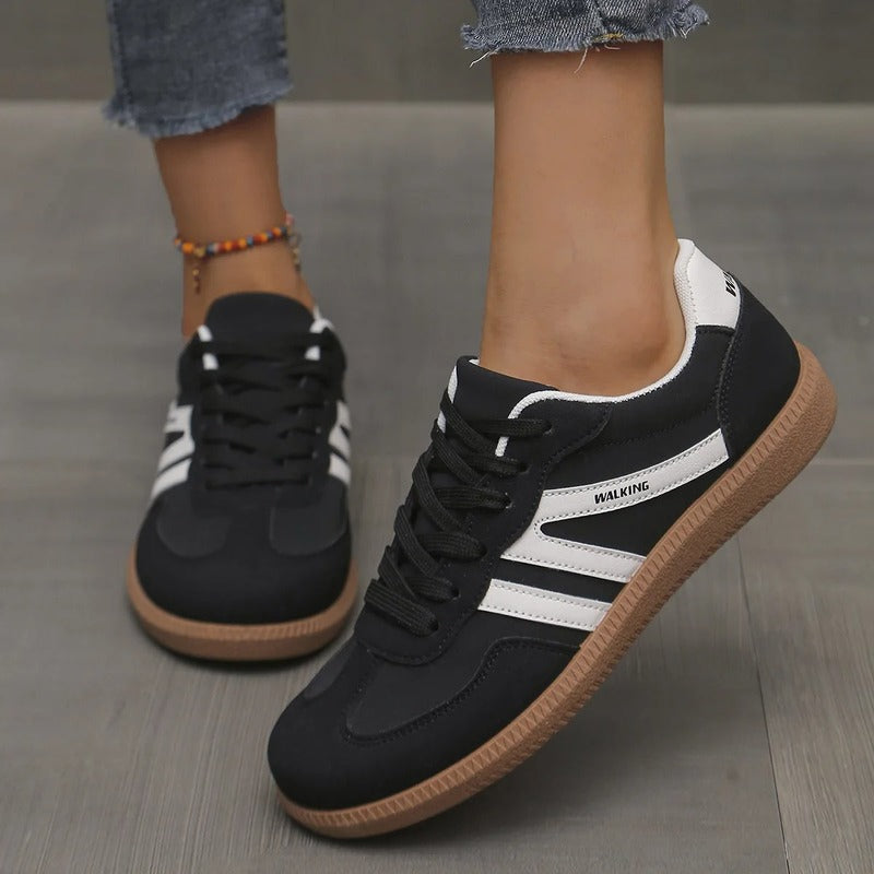Baskets femme souples et légères Podoways 36 Black