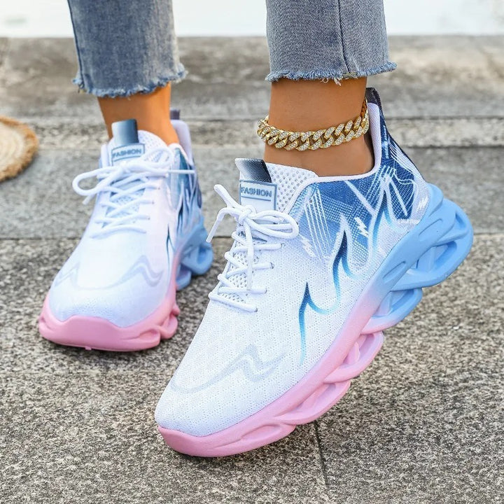Baskets tendance de marche sportive femme Podoways