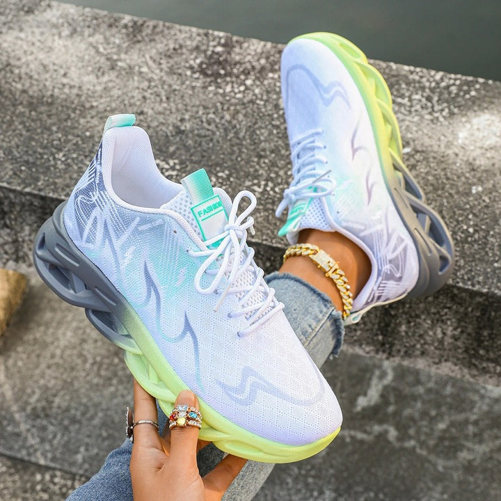 Baskets tendance de marche sportive femme Podoways