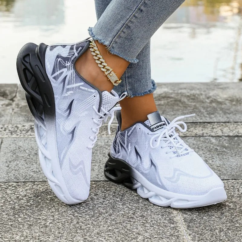 Baskets tendance de marche sportive femme Podoways