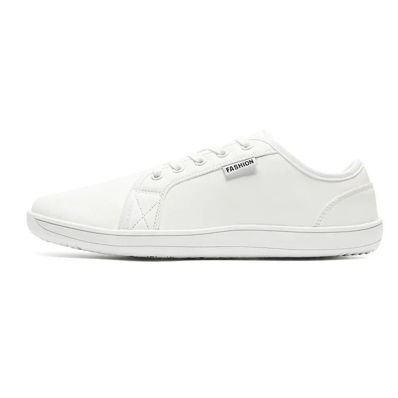 basket homme pied large  Podoways 36 White 