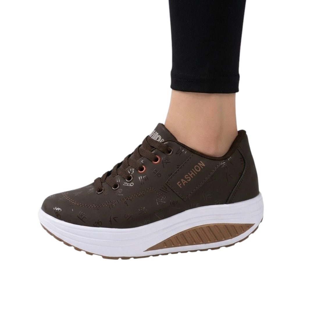 Baskets Confort Femme – Semelle Amortissante et Respirante Podoways 35 Sienna