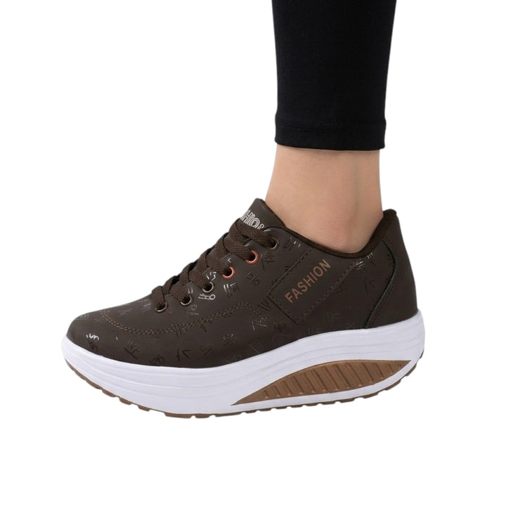 Baskets Confort Femme – Semelle Amortissante et Respirante Podoways 35 Sienna