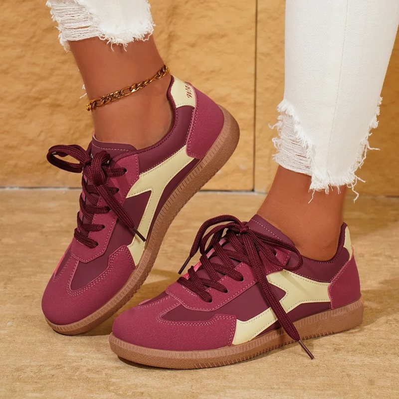 Baskets femme esprit vintage Podoways