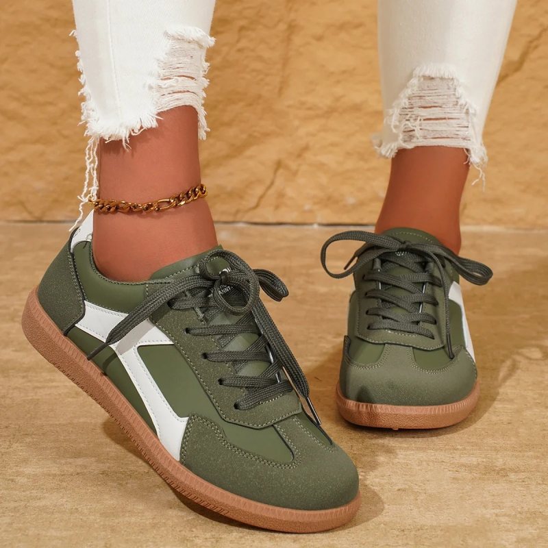 Baskets femme esprit vintage Podoways