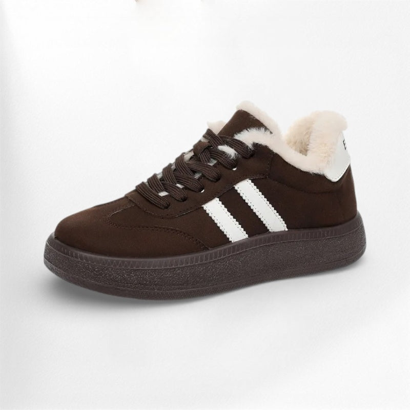 Baskets femme fourrées – style casual vintage Podoways 35 Sienna