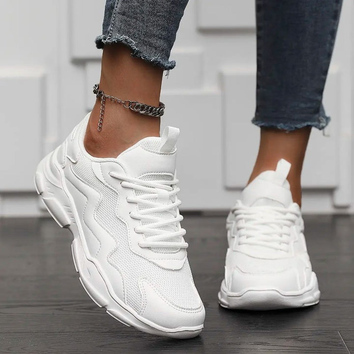 Baskets femme orthopédiques fashion 2026 Podoways 35 Blanc