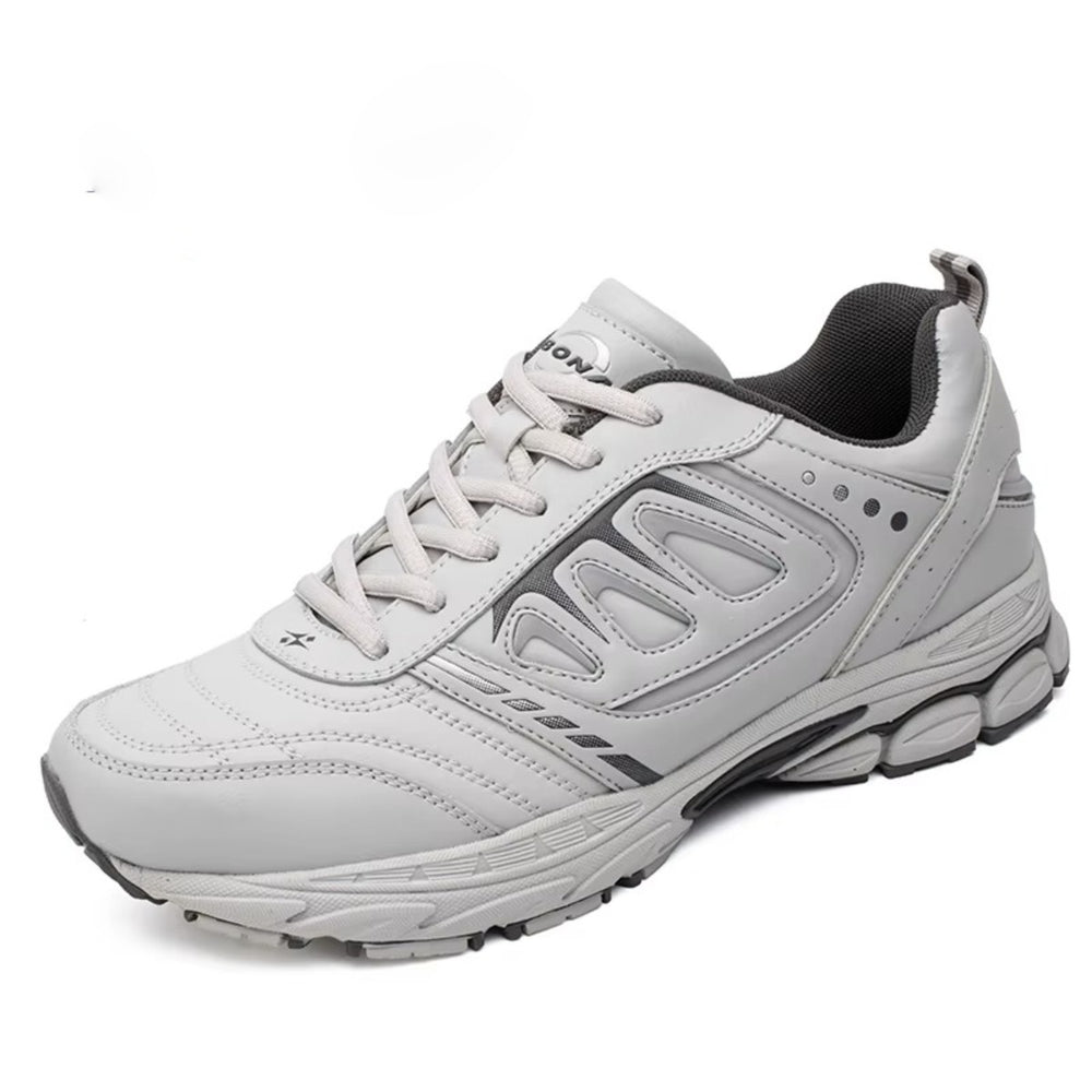 Baskets Homme Confort – Légères, Amortissantes et Respirantes Podoways 40 Silver