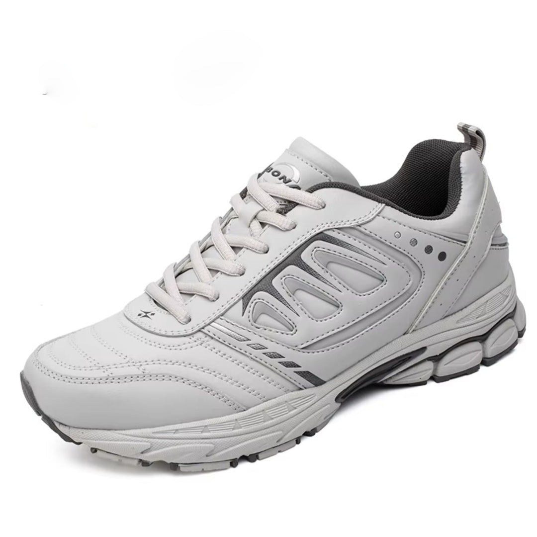 Baskets Homme Confort – Légères, Amortissantes et Respirantes Podoways 40 Silver
