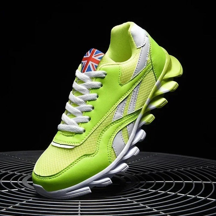 Baskets homme design dynamique UK Podoways 36 GreenYellow