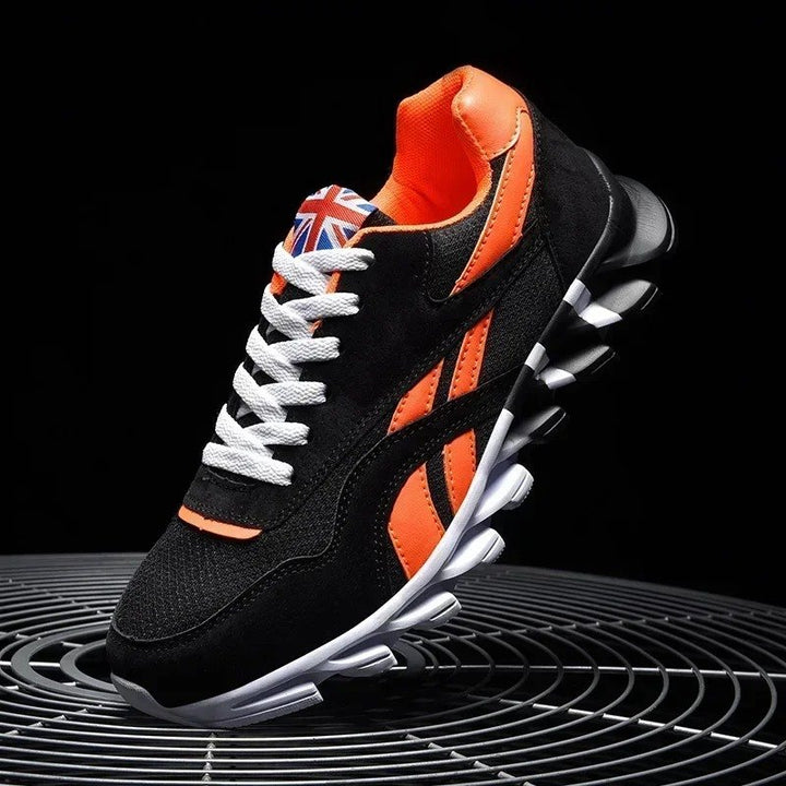Baskets homme design dynamique UK Podoways 36 Orange