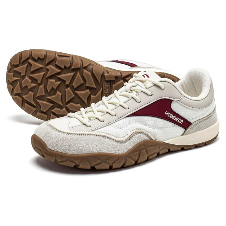 Baskets de Marche Unisexe – Larges, Confortables et Antidérapantes Podoways 37 DarkRed