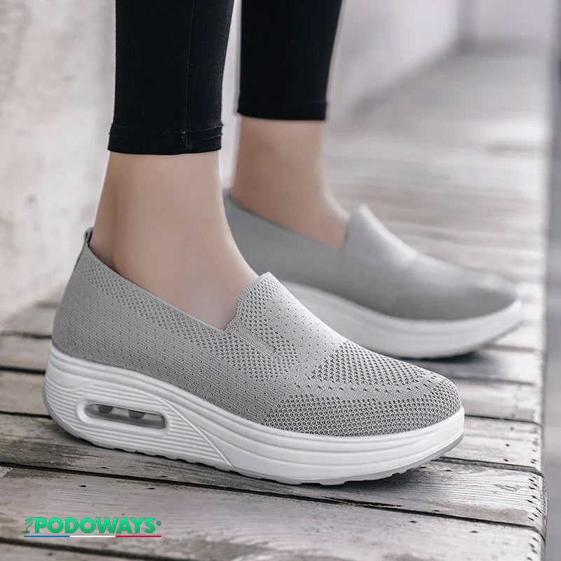 Baskets Orthopédiques Compensés pour femmes Semelles Orthopédiques PODOWAYS   