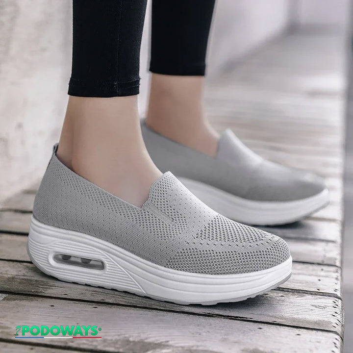 Baskets Orthopédiques Compensés pour femmes Semelles Orthopédiques PODOWAYS   