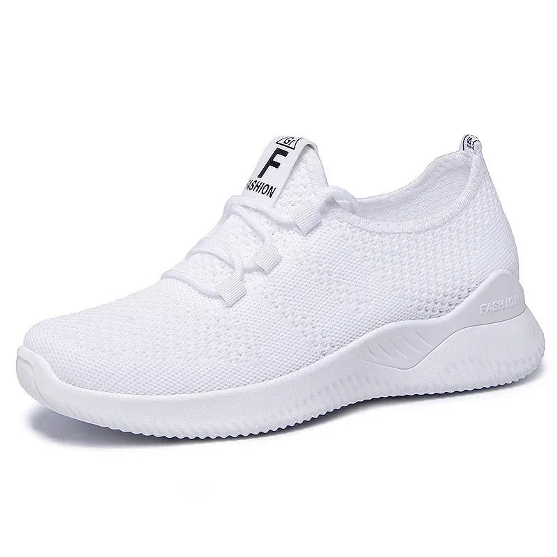 Baskets orthopédiques légères pour femmes Semelles Orthopédiques PODOWAYS 36 Blanc