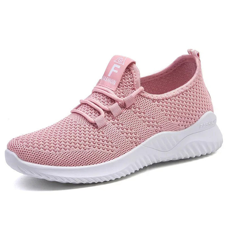 Baskets orthopédiques légères pour femmes Semelles Orthopédiques PODOWAYS 36 Salmon 