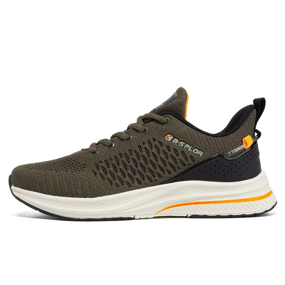 Baskets Running Homme – Légères, Respirantes et Amortissantes Podoways 41 DarkKhaki