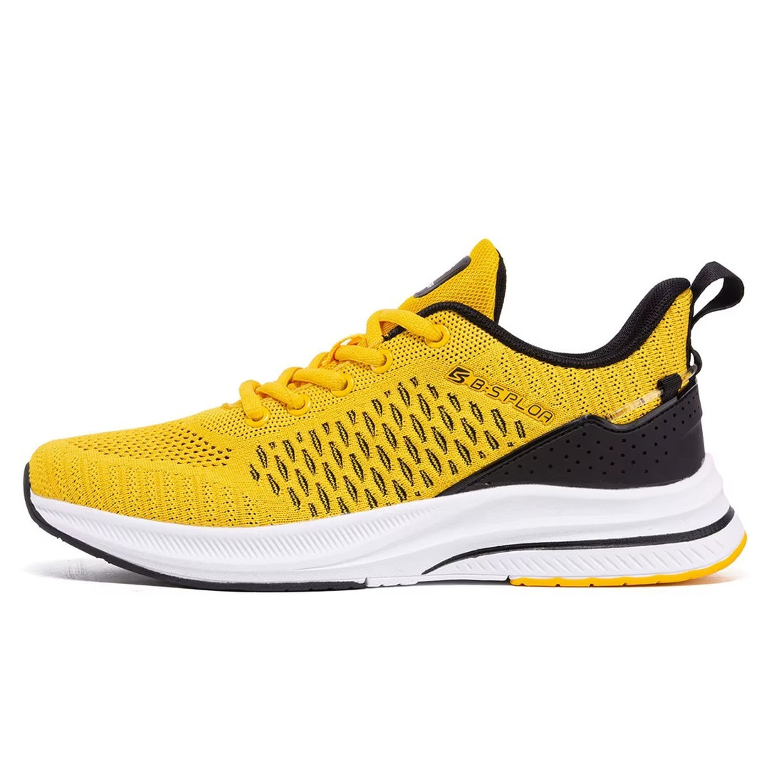 Baskets Running Homme – Légères, Respirantes et Amortissantes Podoways 41 Gold