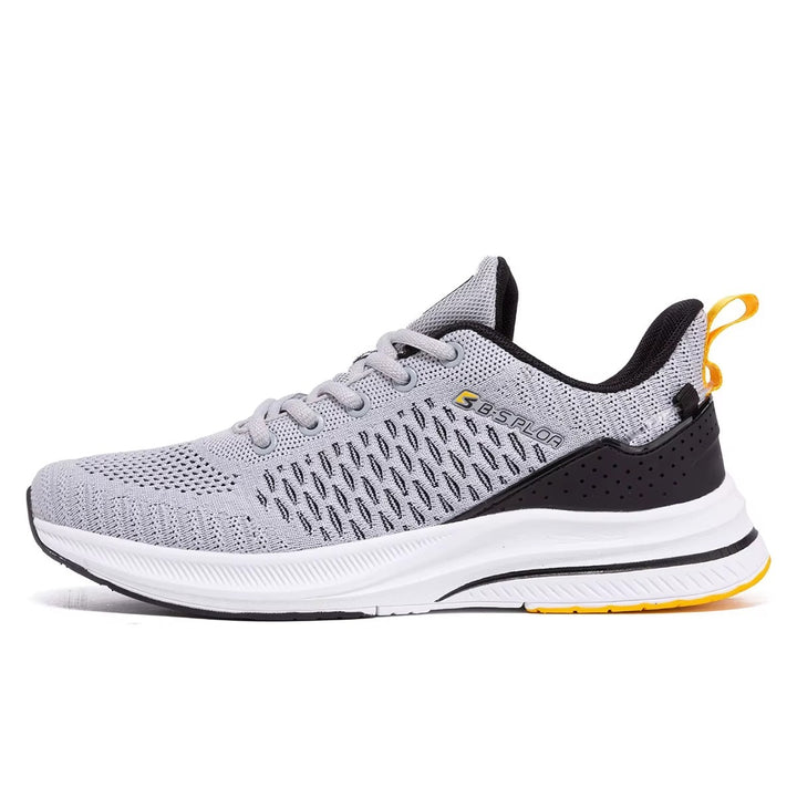 Baskets Running Homme – Légères, Respirantes et Amortissantes Podoways 41 Silver