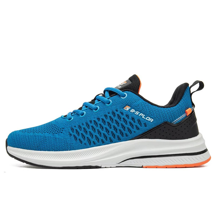 Baskets Running Homme – Légères, Respirantes et Amortissantes Podoways 41 SteelBlue