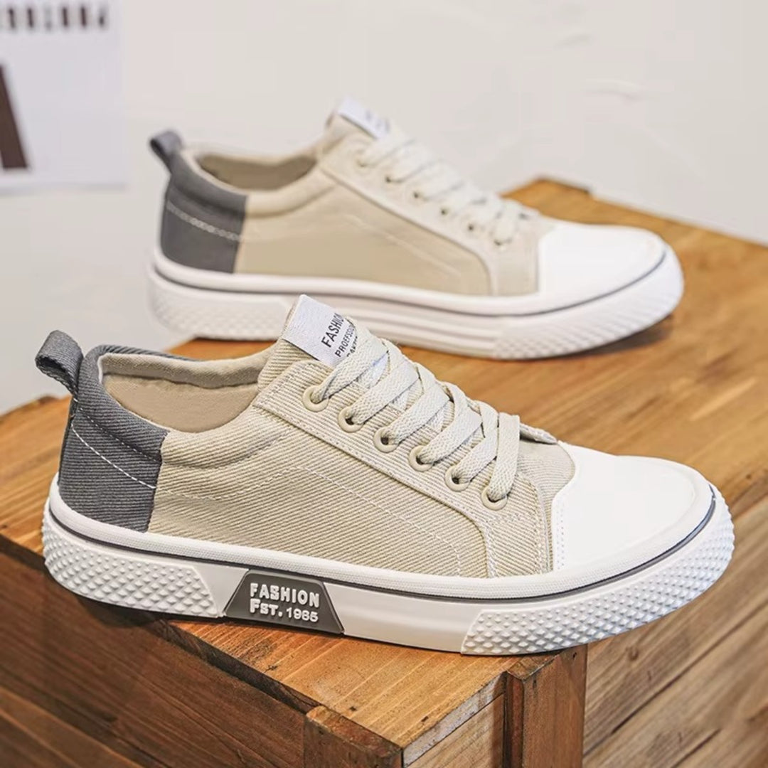 Baskets en Toile Homme – Légères, Respirantes et Confortables Podoways 37 Wheat