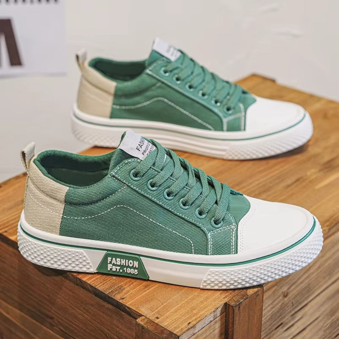 Baskets en Toile Homme – Légères, Respirantes et Confortables Podoways 37 Green