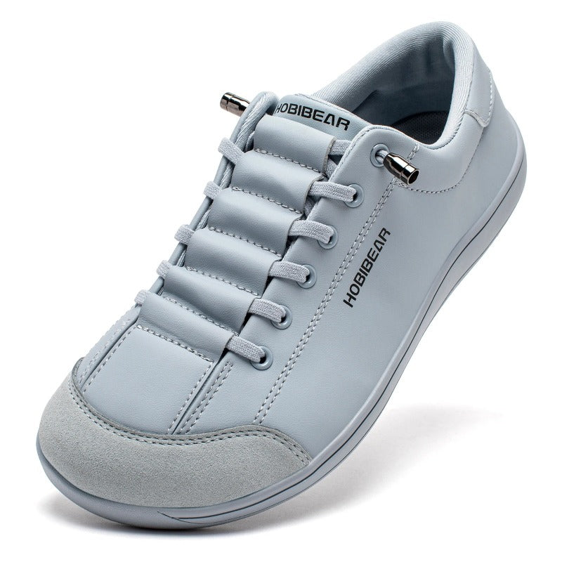 Baskets de ville minimalistes unisexes Podoways 36 Silver