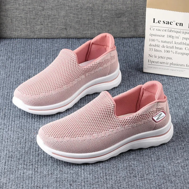 Baskets amortissantes pour femme, simples à enfiler Podoways