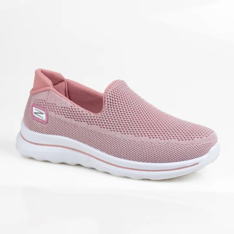 Baskets amortissantes pour femme, simples à enfiler Podoways 36 Pink