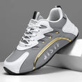 Charger l'image dans la visionneuse de la galerie, Baskets de marque pour homme Podoways 39 Silver
