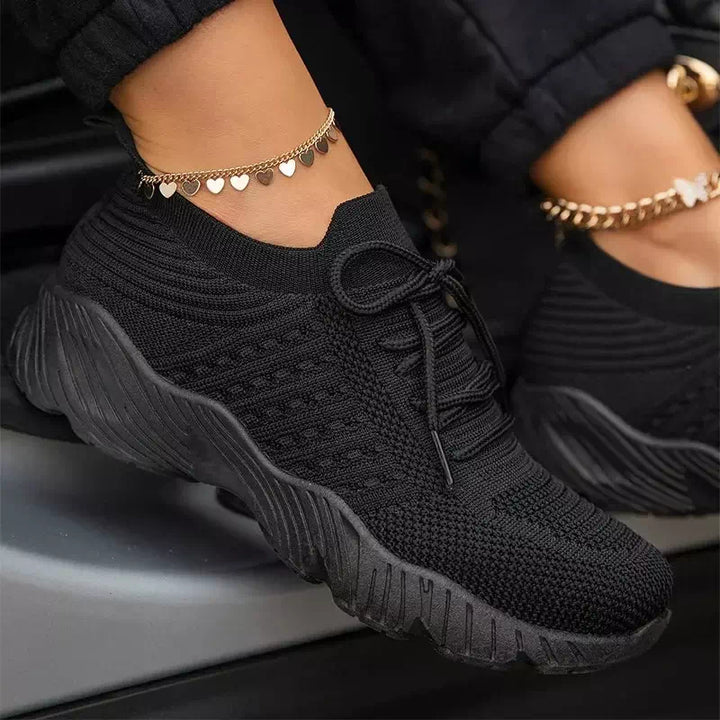 Baskets orthopédique Décontractées à Lacets - spécial liquidation Chaussures Orthopédiques Podoways 37 Black