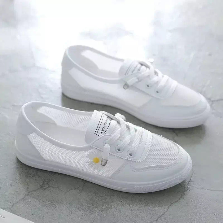 Baskets plates Respirantes Podoways 36 Blanc