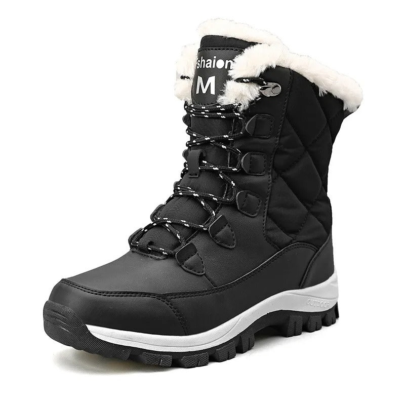 Bottes d’hiver femme matelassées Podoways 36 Black