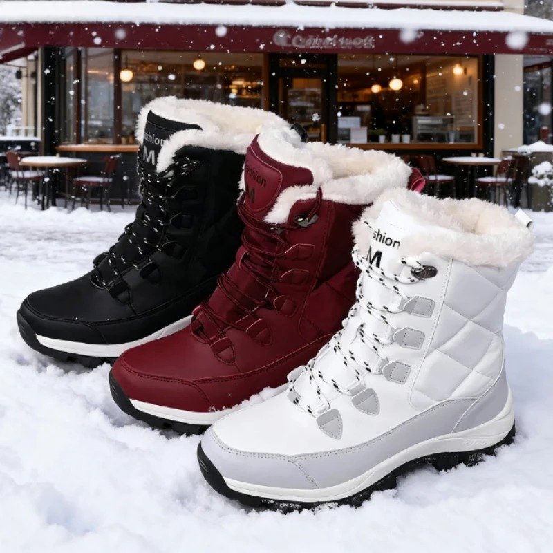 Bottes d’hiver femme matelassées Podoways