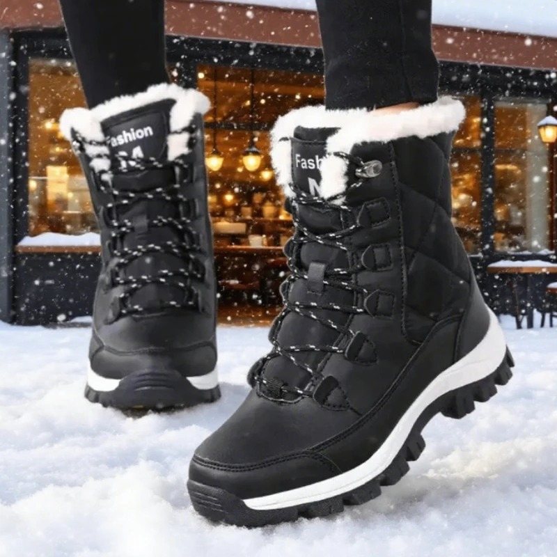 Bottes d’hiver femme matelassées Podoways