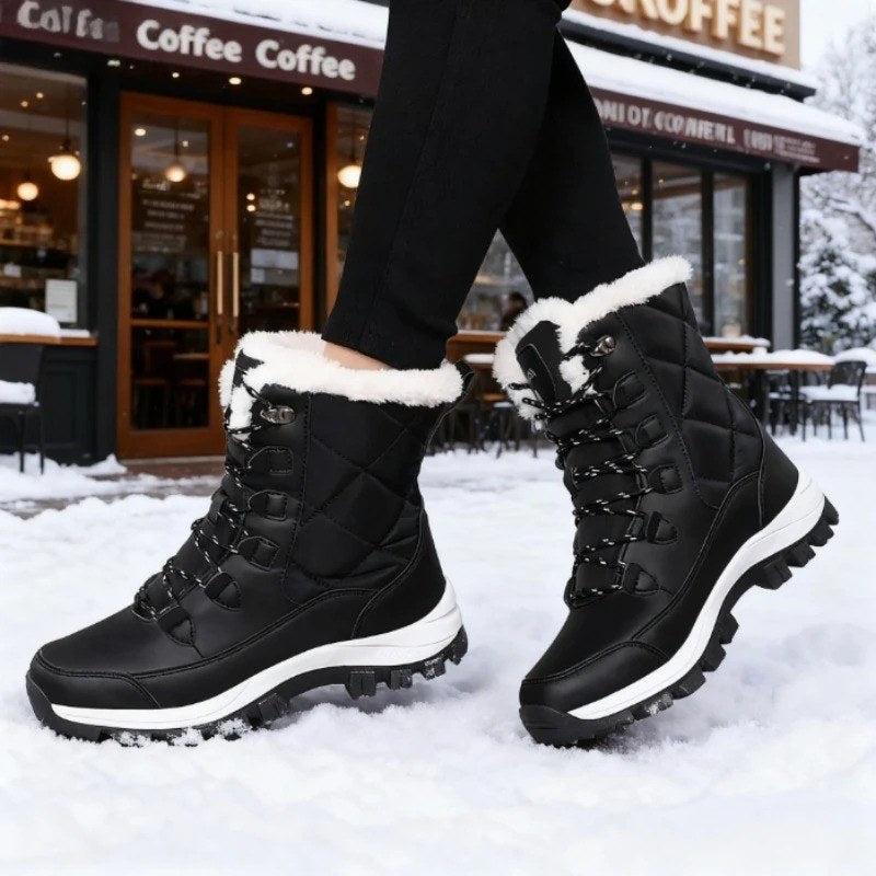 Bottes d’hiver femme matelassées Podoways