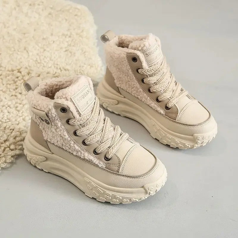 Bottes d’hiver femme en moumoute Podoways Podoways