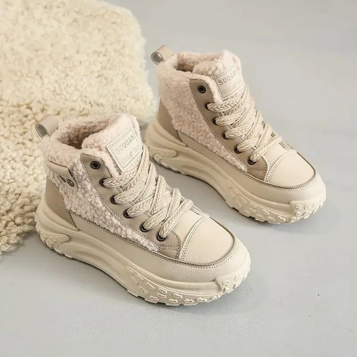 Bottes d’hiver femme en moumoute Podoways Podoways