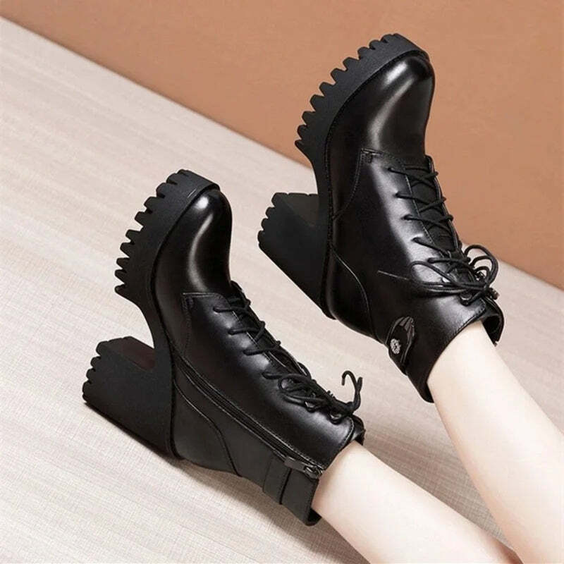 Bottines à lacets pour femme Podoways