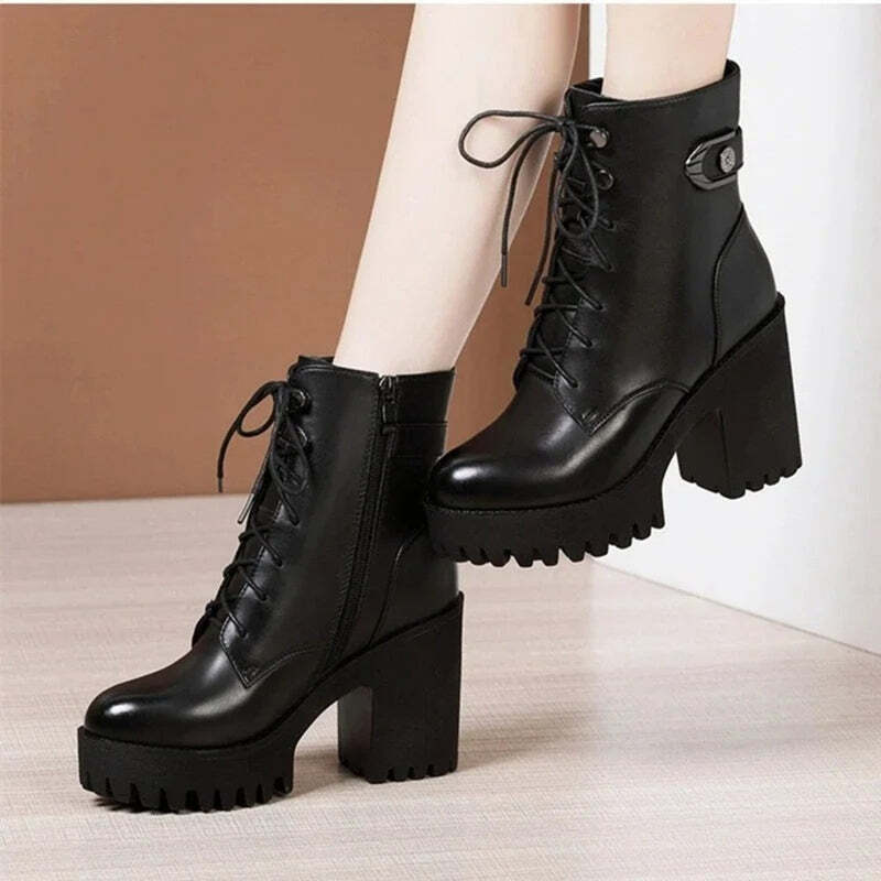 Bottines à lacets pour femme Podoways