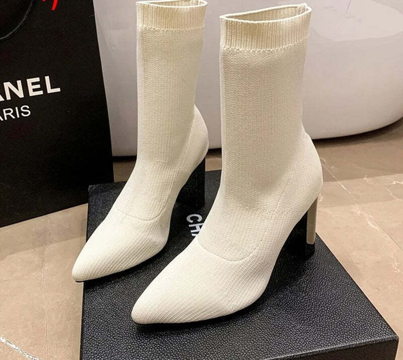 Bottine beige a talon Podoways