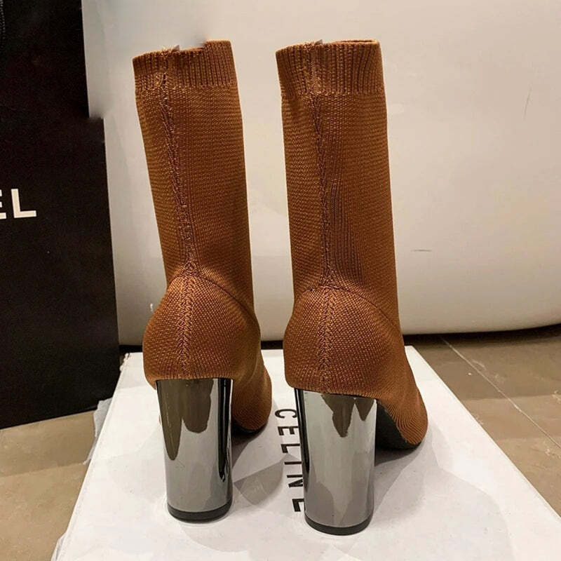 Bottine beige a talon Podoways