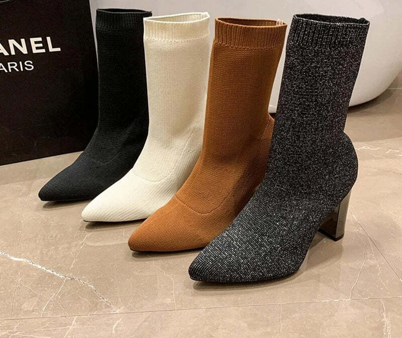 Bottine beige a talon Podoways