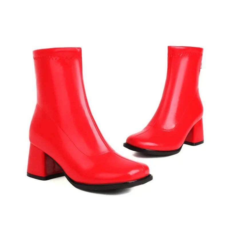 Bottine cuir vernis Podoways