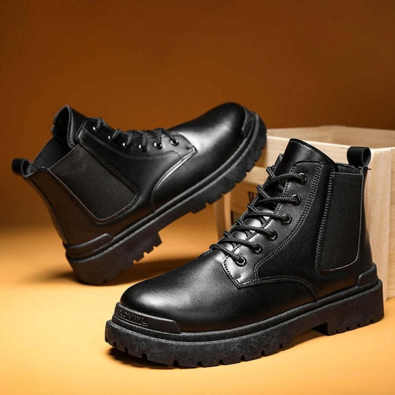 Bottines homme au style luxueux Podoways