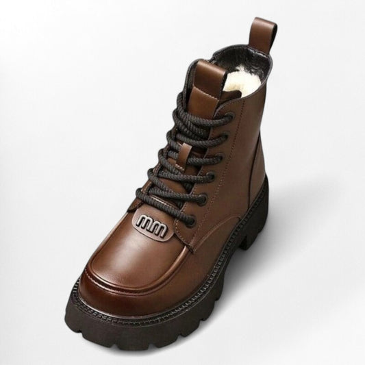 Bottine marron foncé femme Podoways 35 Sienna