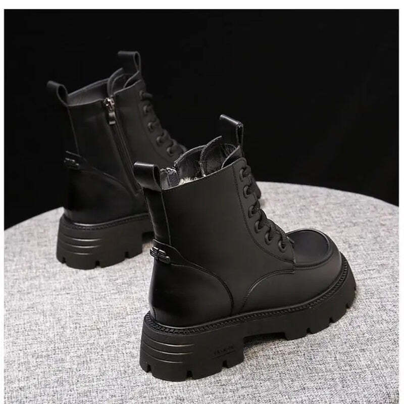 Bottine marron foncé femme Podoways