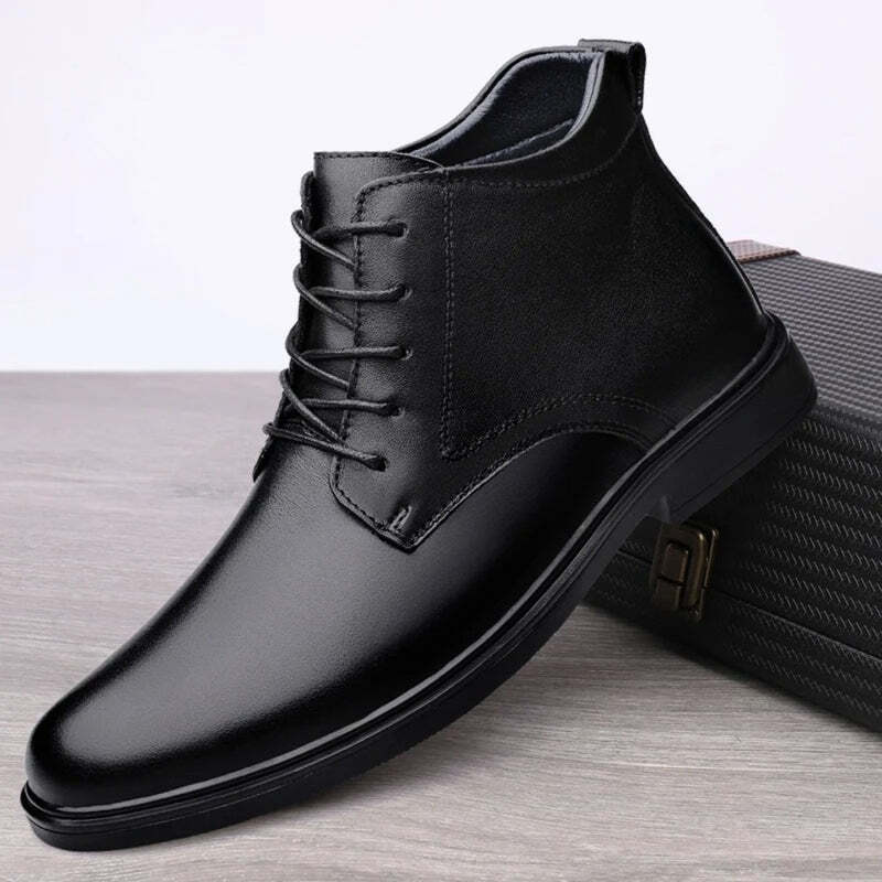 Bottine noir montante Podoways