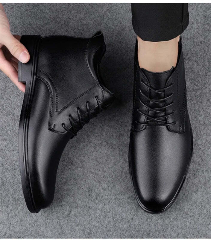 Bottine noir montante Podoways